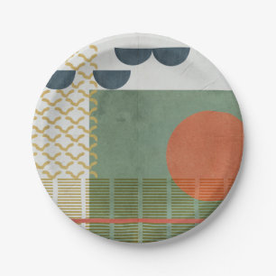 Soleil Rouge III Pappteller