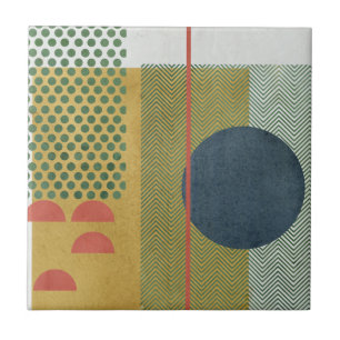 Soleil Rouge IV Fliese