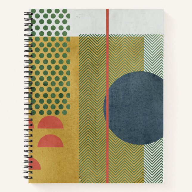 Soleil Rouge IV Notizbuch (Vorderseite)