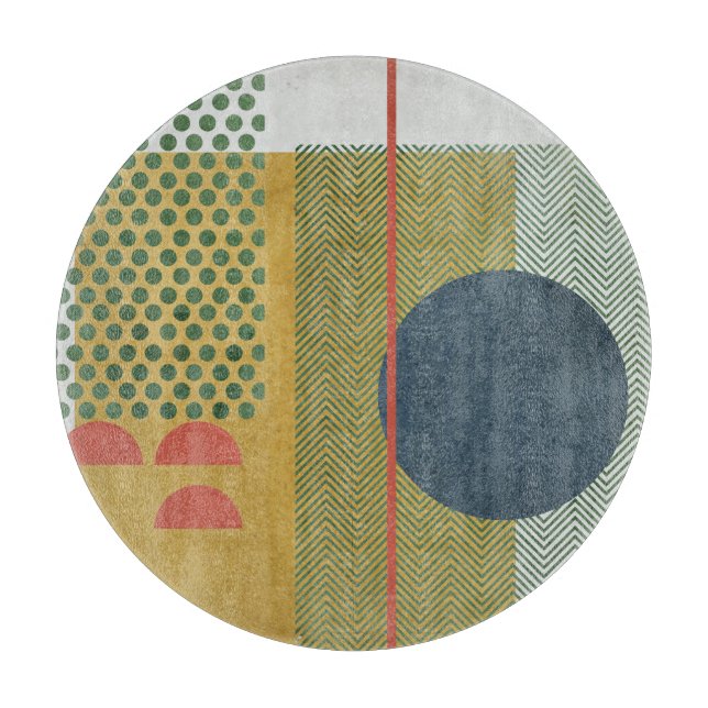 Soleil Rouge IV Schneidebrett (Vorderseite)