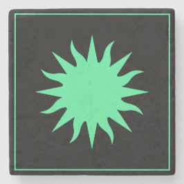 Soleil Sun Sonne Steinuntersetzer