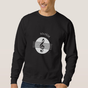 Solfege Music Symbol SweatShirt