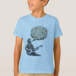 Solfeggio explodierender Gitarrenspieler T-Shirt