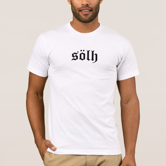 Solh/Frieden T-Shirt (Vorderseite)