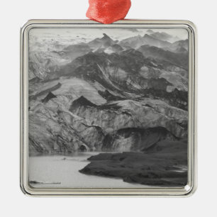 Solheimajokull Gletscher-Island-Verzierung Ornament Aus Metall