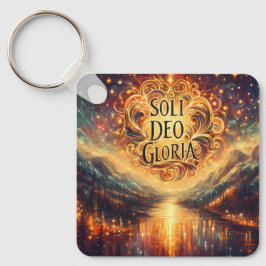 Soli Deo Gloria, Ruhm sei allein Gott, Christlich Schlüsselanhänger