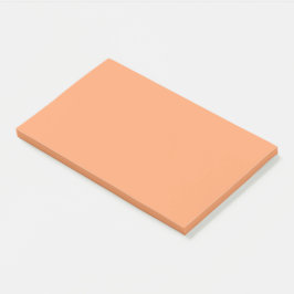 Solid Apricot Post-it Klebezettel