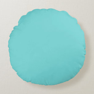 Solid Aquamarine Throw Kissen