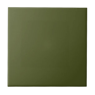 Solid Army Green Fliese