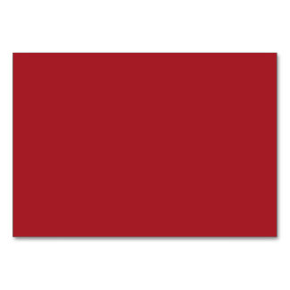 Solid Barcelona Red Mica Farbe Tischnummer