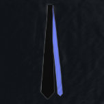 Solid Black mit Periwinkle Neck Tie Krawatte<br><div class="desc">Hier ist eine coole schwarze Krawatte mit einem überraschenden Pop von Farbe auf der Rückseite. Entworfen im schönen Washington Staat, USA, von einem unabhängigen Freiberufler (Whoopsidoodle) für Ihren Genuss.</div>