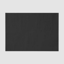 Solid Black Seidenpapier