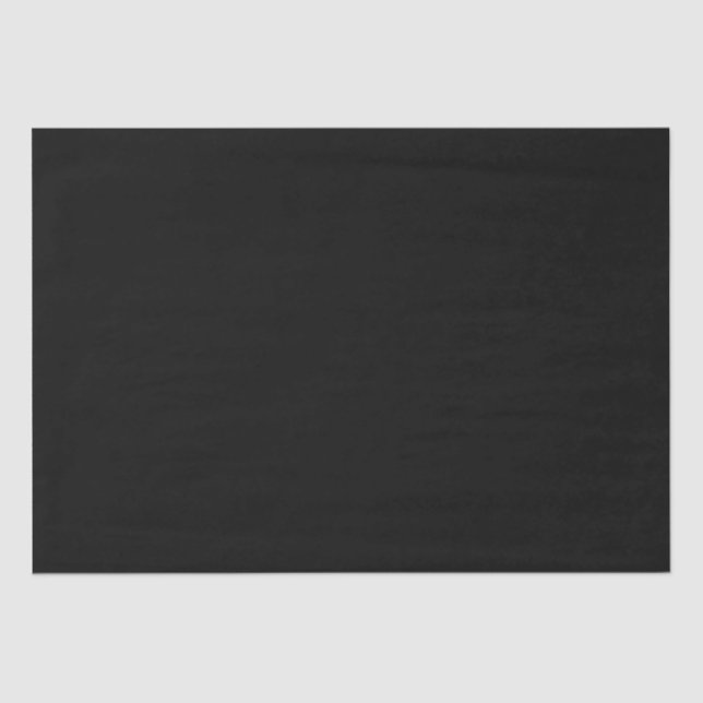Solid Black  Seidenpapier (Vorderseite)