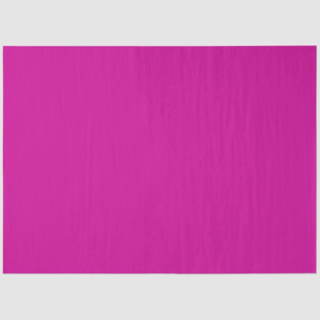 Solid Bright Magenta Seidenpapier (Vorderseite)