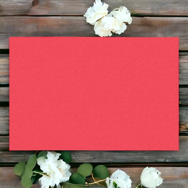 Solid Bright Red Colorful Simple Seidenpapier (Pretty Solid color Red tissue paper. Great for gifts and craft projects.)