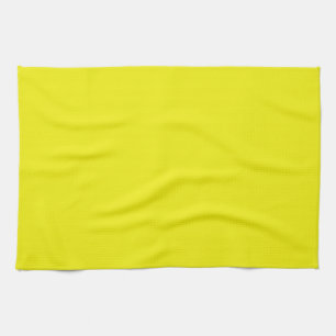 Solid Bright Yellow Kitchtuch Handtuch