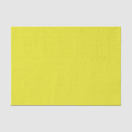 SOLID BRIGHT YELLOW SEIDENPAPIER