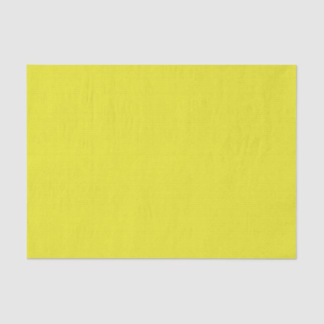 SOLID BRIGHT YELLOW SEIDENPAPIER (Vorderseite)