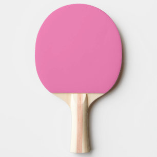 Solid-Bubblegum-Rosa-Farbe Hex# F57EB6 Tischtennis Schläger