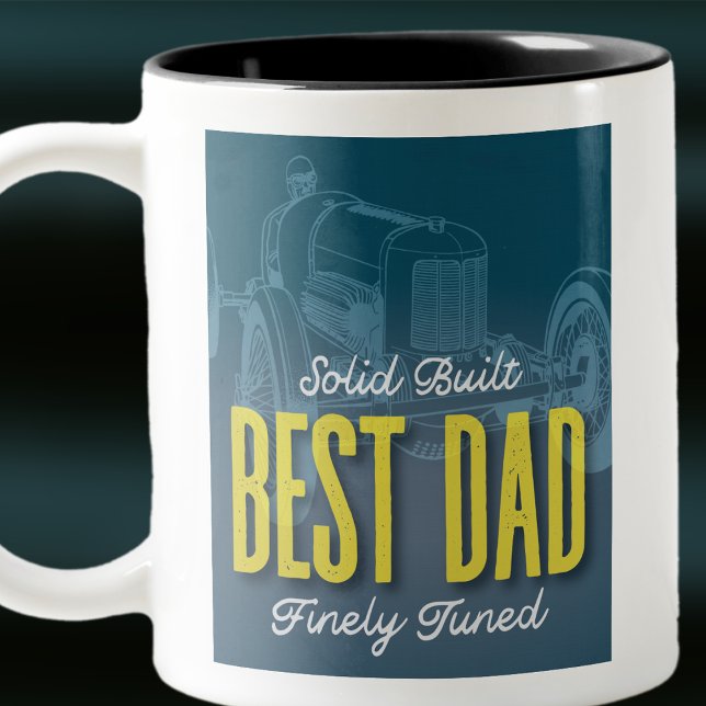 Solid Build Best Vater Racing Car Tasse (Von Creator hochgeladen)