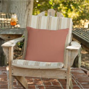 Solid Burnt Orange Kissen