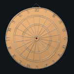 Solid cappuccino beige light brown dartscheibe<br><div class="desc">Solid color cappuccino beige light brown design.</div>