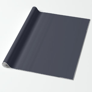Solid Classic Dark Navy Solid Blue Color Geschenkpapier