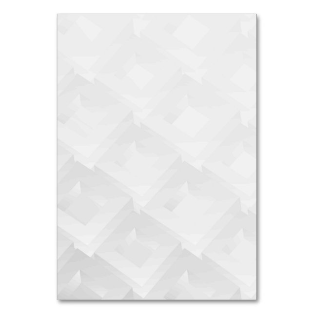 Solid Color American Tischnummer Card (Vorderseite)