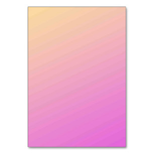 Solid Color American Tischnummer Card
