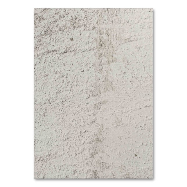 Solid Color American Tischnummer Card (Vorderseite)