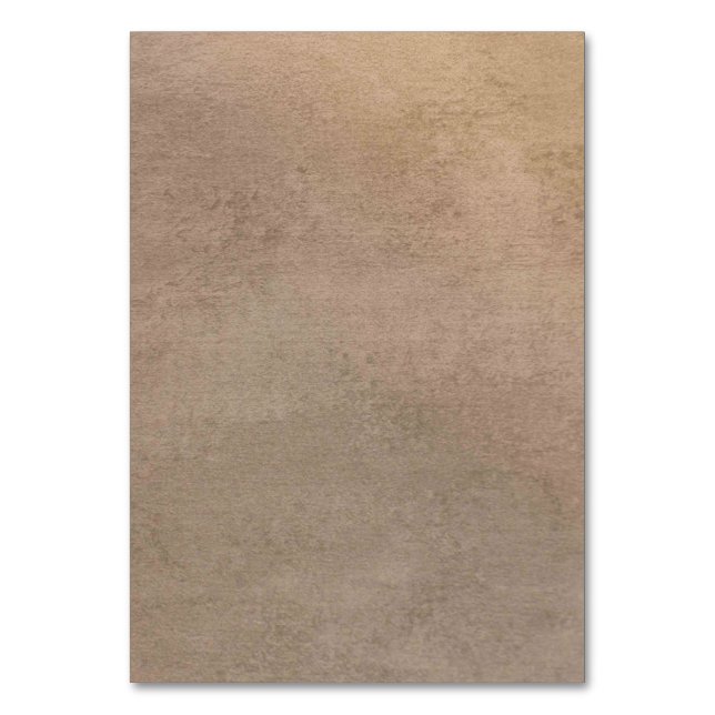 Solid Color American Tischnummer Card (Vorderseite)