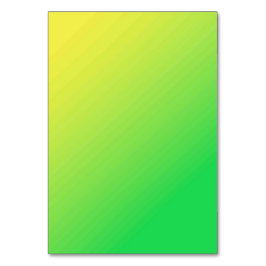 Solid Color American Tischnummer Card