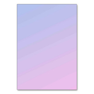 Solid Color American Tischnummer Card