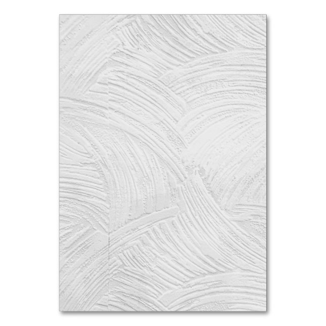 Solid Color American Tischnummer Card (Vorderseite)