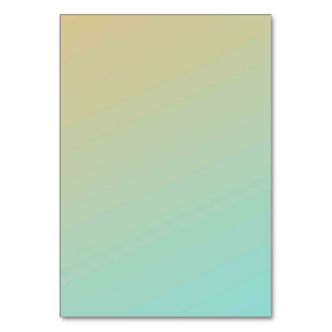 Solid Color American Tischnummer Card