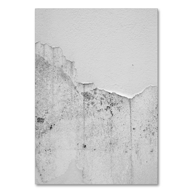 Solid Color American Tischnummer Card (Vorderseite)