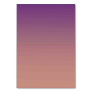 Solid Color American Tischnummer Card
