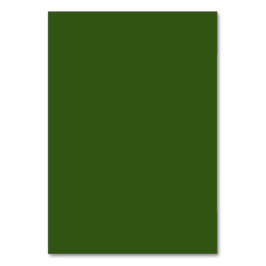 Solid Color American Tischnummer Card