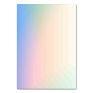 Solid Color American Tischnummer Card