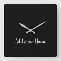 Solid Color Basic Black Modern stilvoll