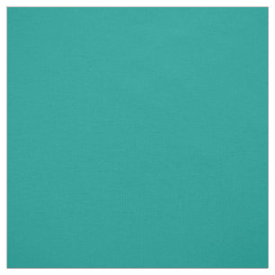 Solid Color: Dunkel Aquamarin Stoff