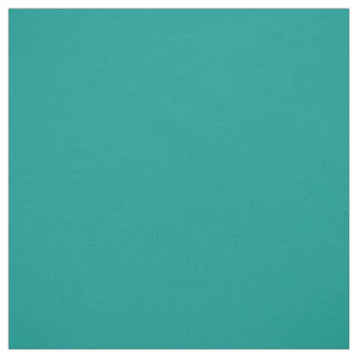 Solid Color: Dunkel Aquamarin Stoff