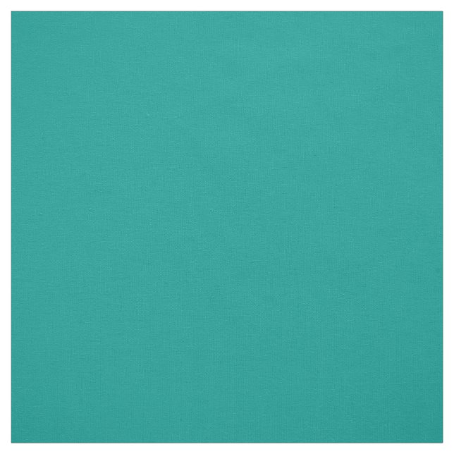 Solid Color: Dunkel Aquamarin Stoff (Muster)