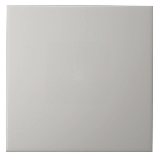 Solid Color Gray Gentle Rain CBCAC5 Fliese (Vorderseite)
