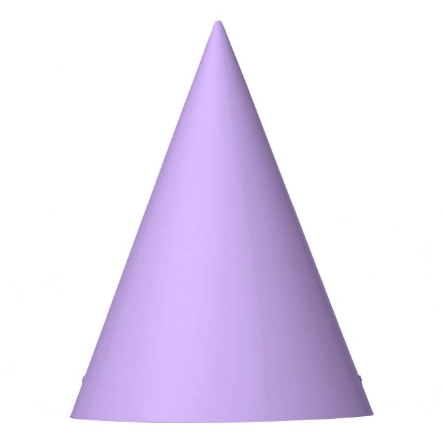 Solid color lavender purple partyhütchen (Vorderseite)