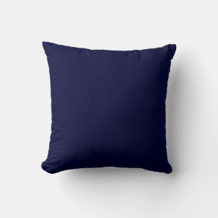 Solid Color Nautical Navy Blue Kissen