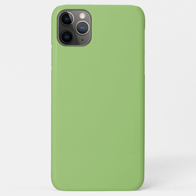 Solid color olivine green Case-Mate iPhone hülle (Rückseite)