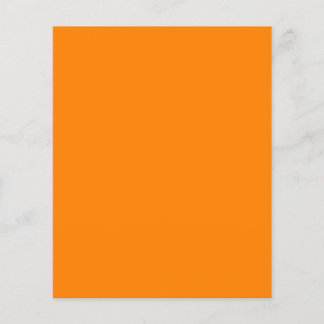 Solid Color Orange Moderne Minimalistische Blende