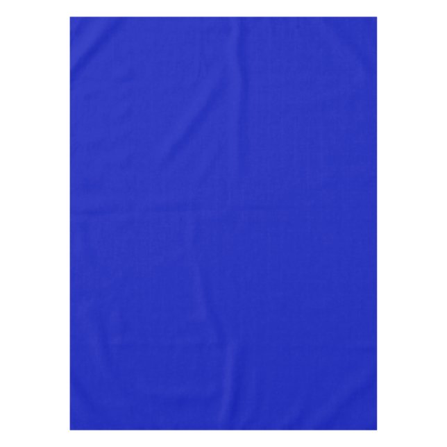 Solid Color: Royal Blue Tischdecke (Vorderseite)
