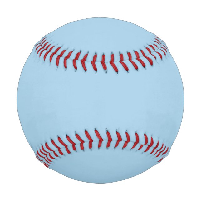 Solid Cornflower Blue Baseball (Vorderseite)